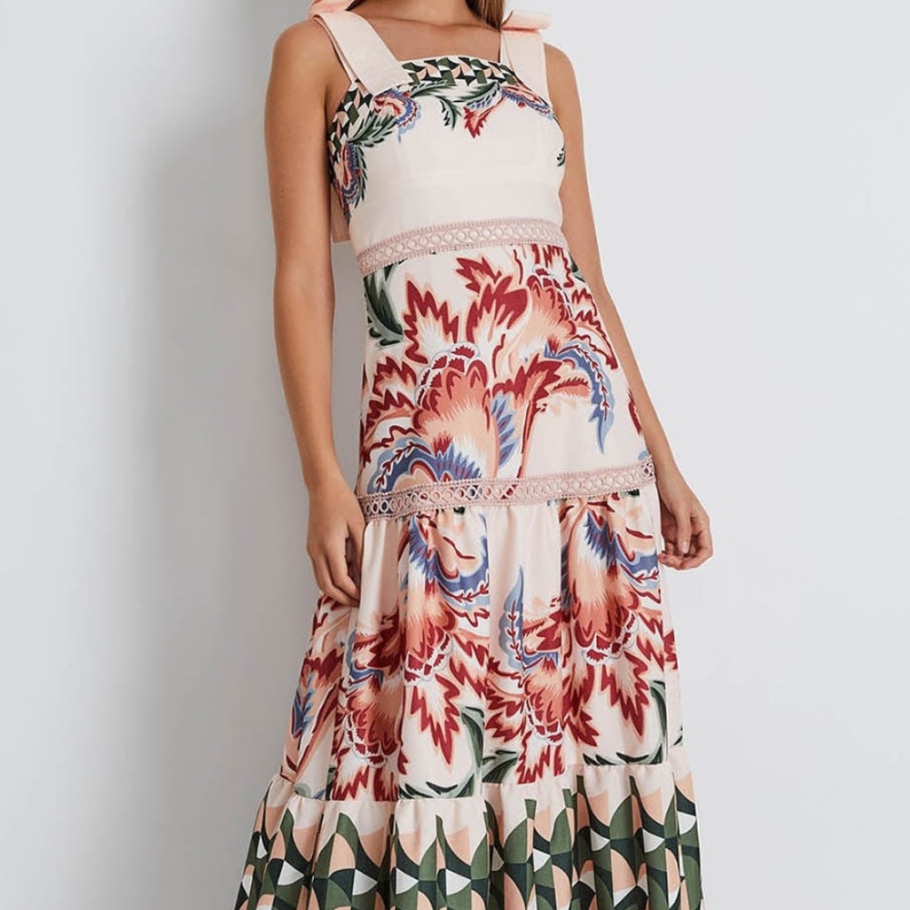 Plitka Maxi Dress  OLIVE